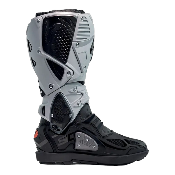 Sidi Crossfire 3 SRS motorcycle boots Black/Ash, side profile