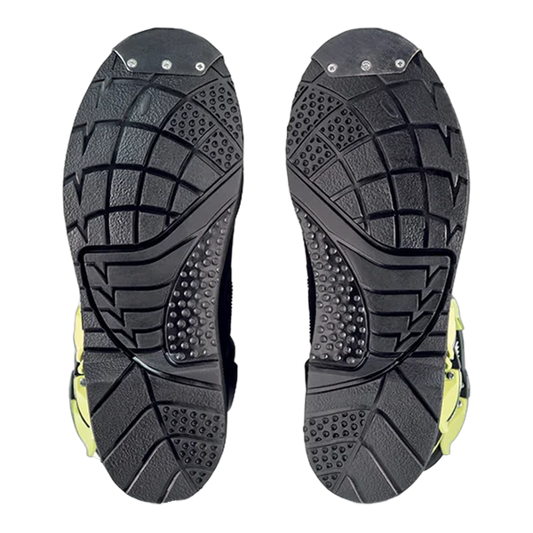 Sidi Flame Kids' Motorcycle Boots Black/Lime 390, sole detail