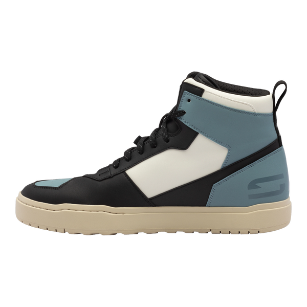 Sidi Lynx riding shoes Black/Frost Grey, side profile