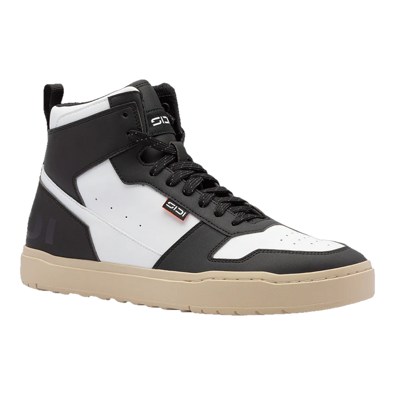 Sidi Lynx riding shoes Black/White, side view