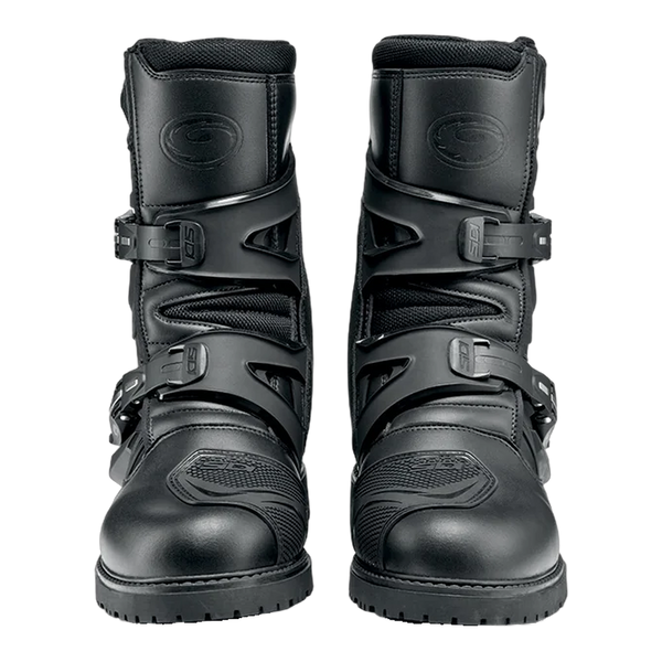 Sidi Mid Adventure 2 Gore-Tex Motorcycle Boots Black 102, front view