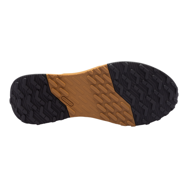 Sidi Nucleus Air riding shoes Black/Dark Sand, rear view