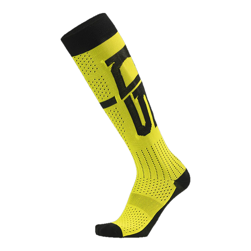 Sidi Off Sprint Socks Yellow/Black riding socks