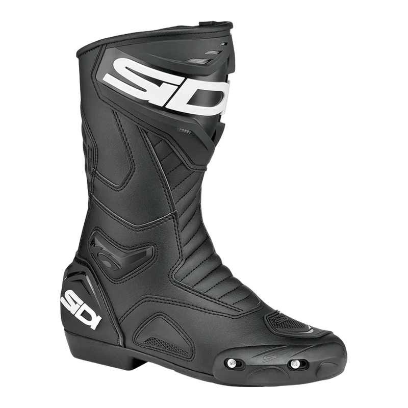 Sidi Performer Motorcycle Boots Black 102, three-quarter view