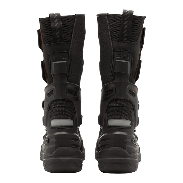 Sidi Taurus GTX Motorcycle Boots Black 102, rear view