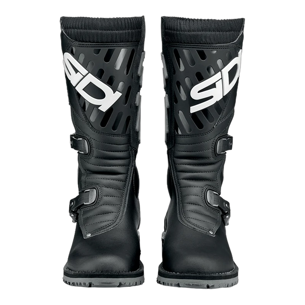 Sidi Trial Zero.2 Motorcycle Boots Black 102, front view