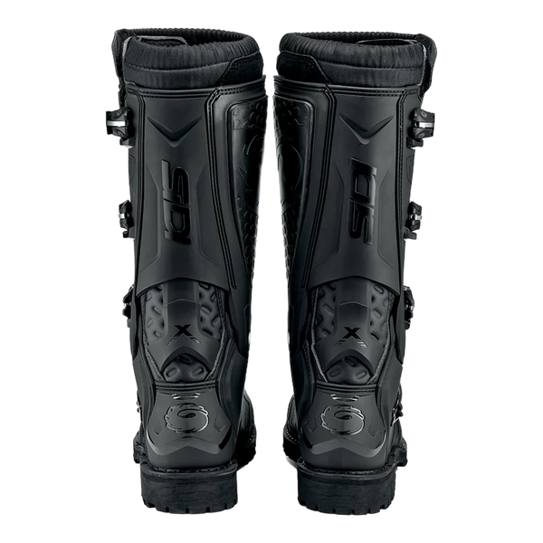 Sidi X-Power Enduro WP Motorcycle Boots Black 102, rear view