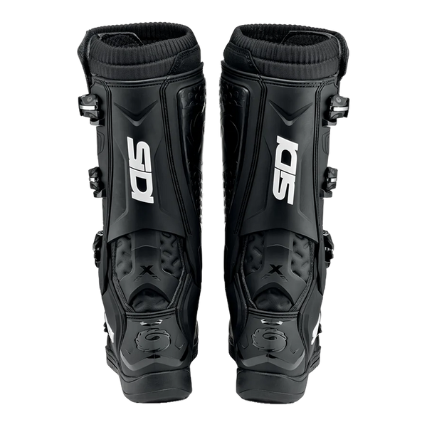 Sidi X-Power SC Motorcycle Boots Black 102, rear view