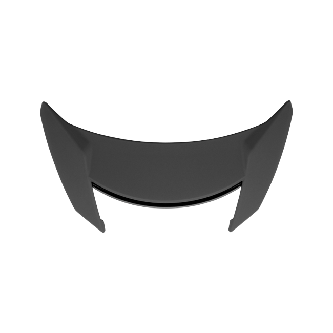 Shoei Rear Vent Matt Black – genuine Shoei rear ventilation outlet