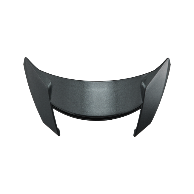 Shoei Rear Vent Slate Grey – genuine Shoei rear ventilation outlet