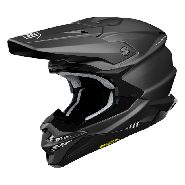 Shoei VFX-WR 06 Matt Black – front view