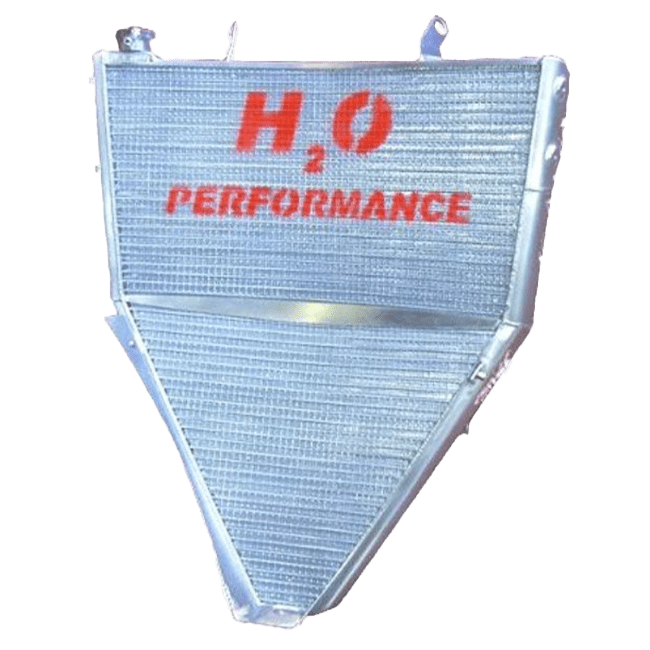 H2O Performance water radiator kit for Yamaha R6 RJ15 2008–2016