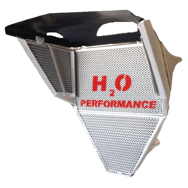 H2O Performance EVO water and oil cooler kit for Yamaha R1/R1M RN49/RN65 2017–2026