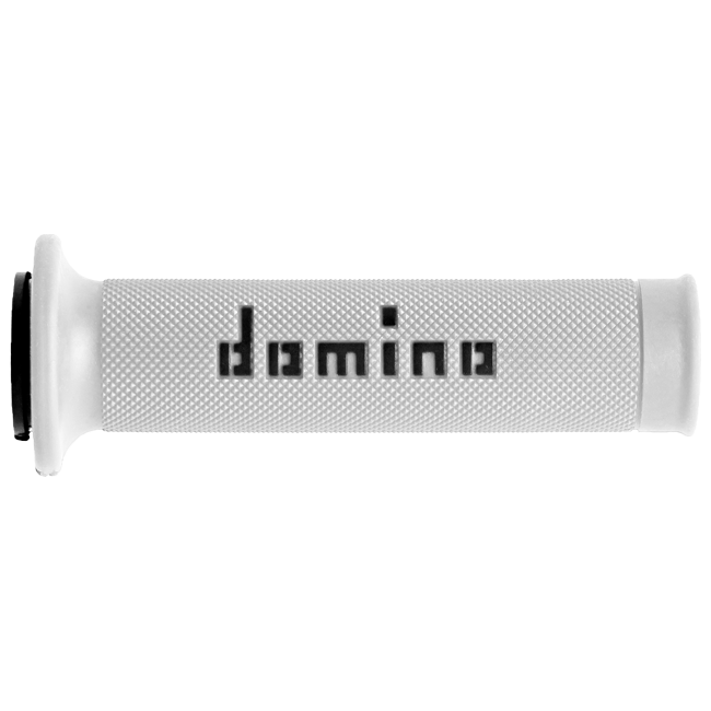 Domino A010 Racing Grips in multiple colour options for 22 mm and 25.4 mm handlebars
