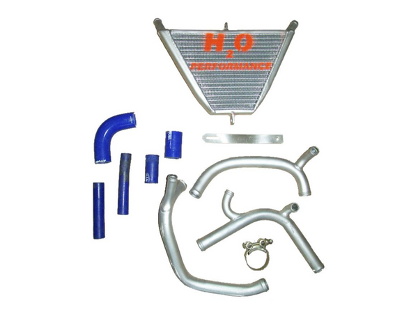 H2O Performance supplementary water radiator kit for Honda CBR 1000 RR 2008–2016