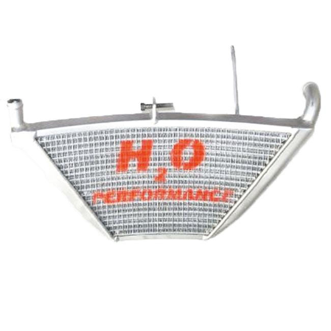 H2O Performance additional water radiator kit for Kawasaki ZX-10 R ZX-10 RR 2011 to 2020