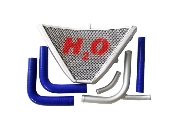 H2O Performance additional water radiator kit for Honda CBR 600 RR 2012–2025
