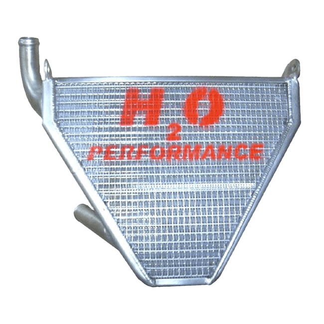 H2O Performance additional water radiator kit for Yamaha R6 RJ11 2006–2007