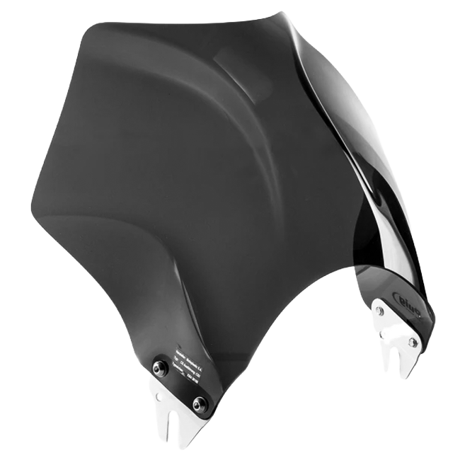 Puig Raptor Windscreen for Yamaha YBR 125 Custom (2015–2016) – Dark Smoke
