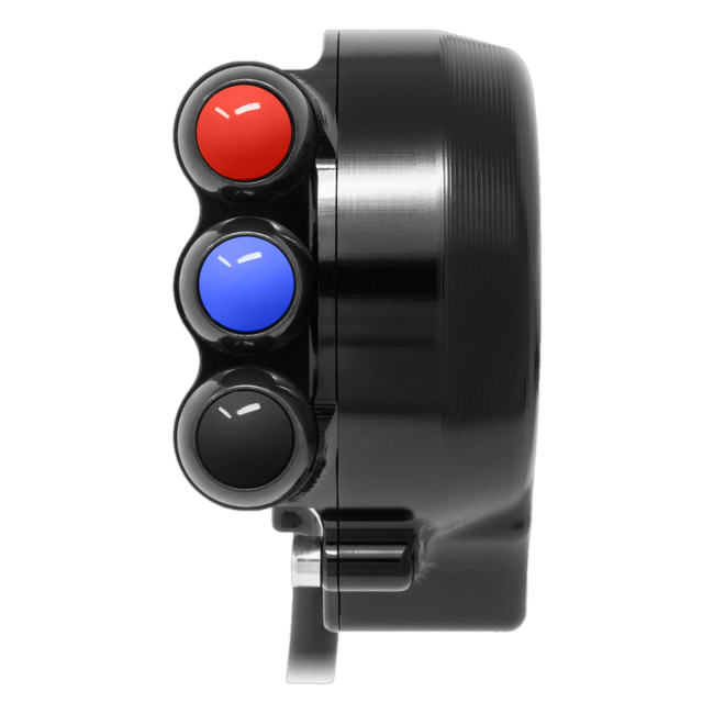 JetPrime JP CO AP009 Aprilia Tuono V4 1100 — Throttle Housing with Integrated Handlebar Switch (Black) — view 1