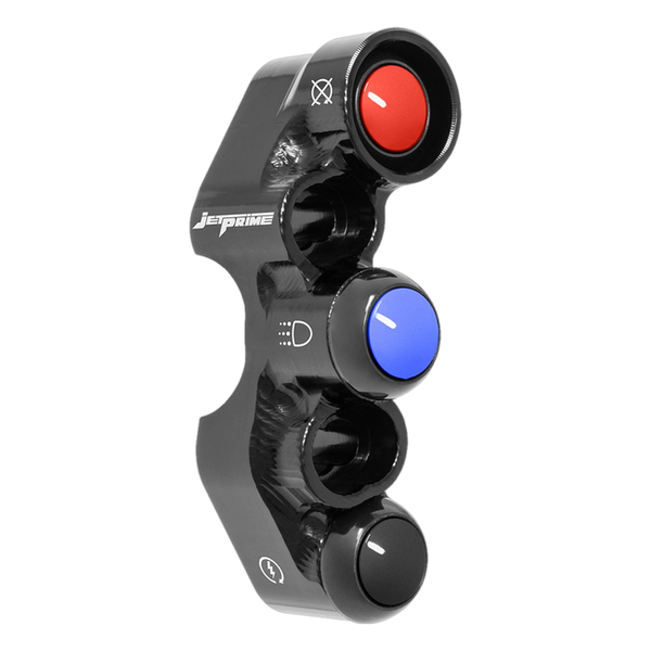 JetPrime JP PD SU011 Suzuki GSX-R 1000 — Street Right Handlebar Switch (Black) — view 2