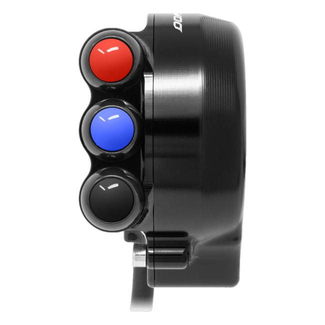 JetPrime JP CO AP009DD Aprilia Dorsoduro 900 — Throttle Housing with Integrated Handlebar Switch (Black) — view 1