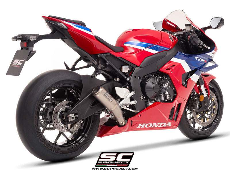 SC-Project CR-T slip-on silencer Honda CBR1000RR-R Fireblade SC82 carbon titanium