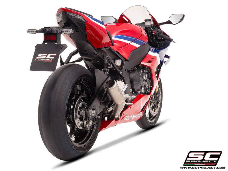 SC-Project CR-T slip-on silencer Honda CBR1000RR-R Fireblade SC82 carbon titanium