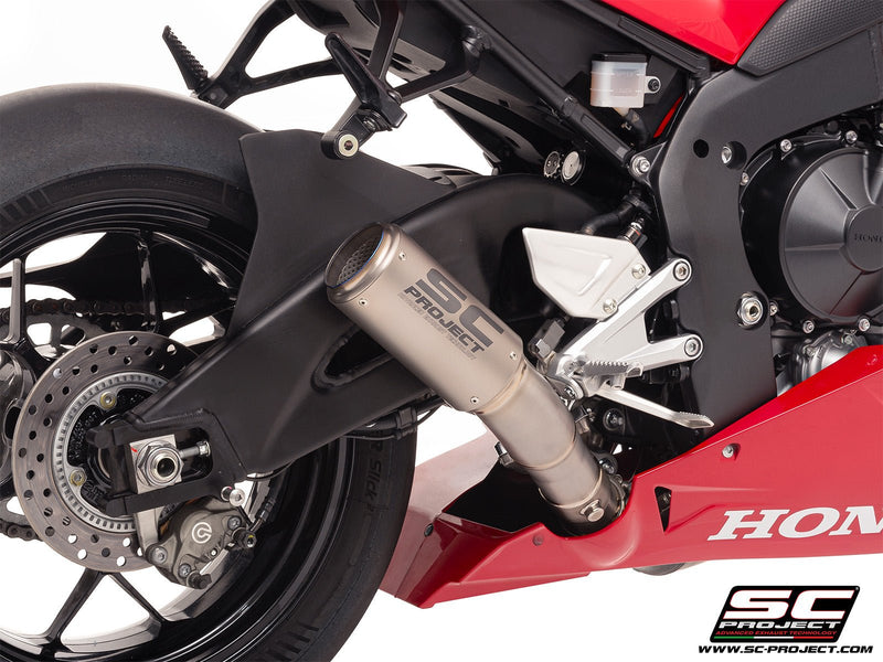SC-Project CR-T slip-on silencer Honda CBR1000RR-R Fireblade SC82 carbon titanium