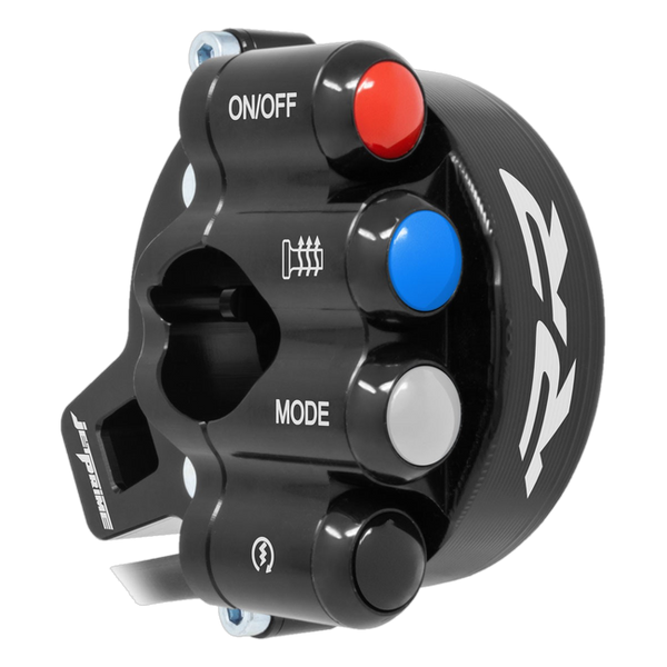 JetPrime JP CO BM008RR BMW S1000RR — Throttle Housing with Integrated Handlebar Switch (Black) — view 2