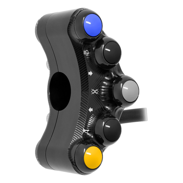 JetPrime JP PLS 008 BMW S1000R — Street Left Handlebar Switch (Black) — view 3