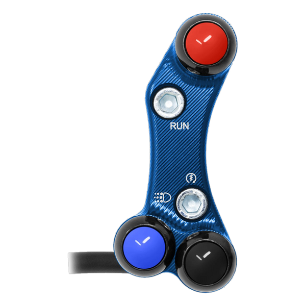 JetPrime JP PLDB 011 Suzuki GSX-R 1000 — Street Right Handlebar Switch (Blue) — view 7