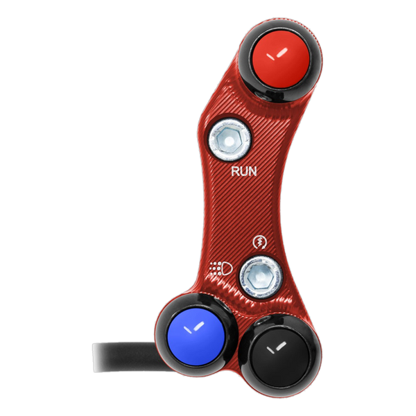 JetPrime JP PLDB 011 Suzuki GSX-R 1000 — Street Right Handlebar Switch (Red) — view 10