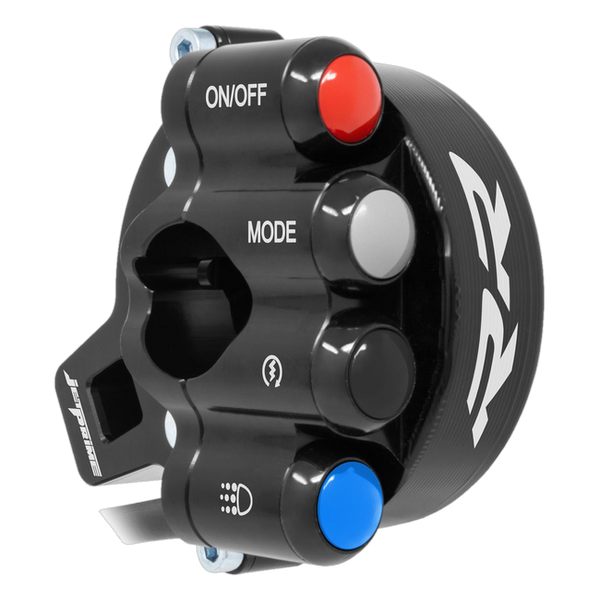 JetPrime JP CO BM008RRL BMW S1000RR — Throttle Housing with Integrated Handlebar Switch (Black) — view 2