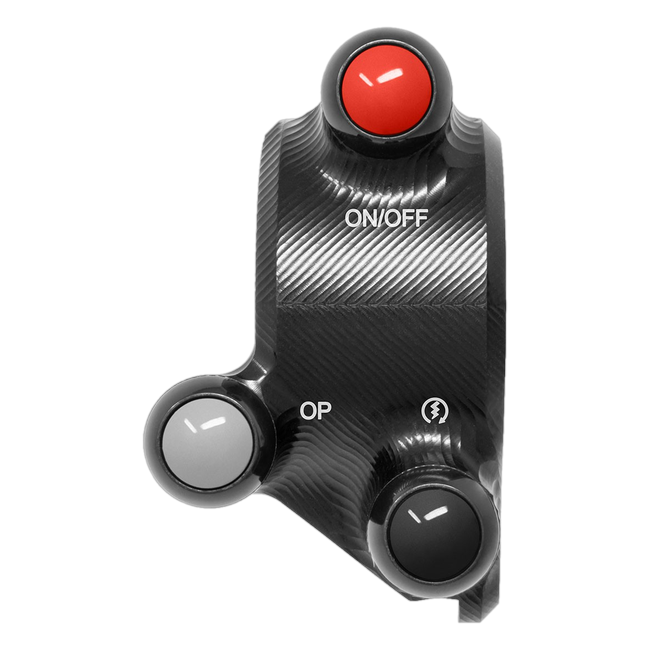 JetPrime JP CO MV002 MV Agusta F3 Ago 800 — Throttle Housing with Integrated Handlebar Switch — view 1