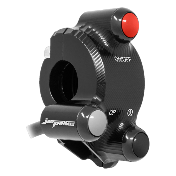 JetPrime JP CO MV002 MV Agusta F4RR 1000 — Throttle Housing with Integrated Handlebar Switch — view 2