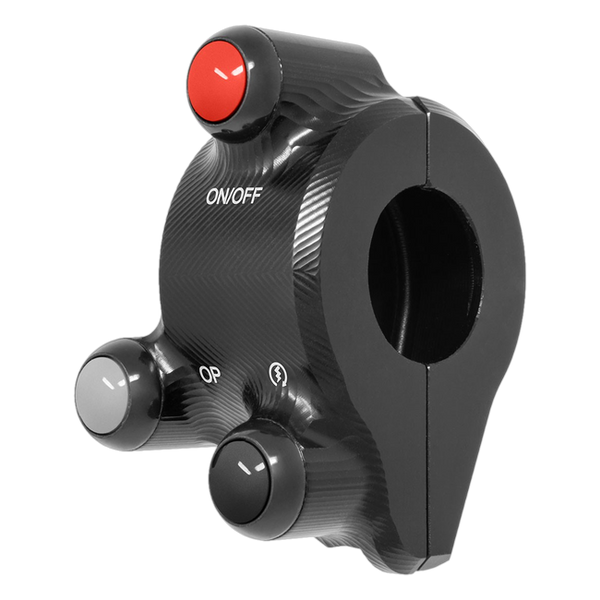 JetPrime JP CO MV002 MV Agusta Brutale 675 — Throttle Housing with Integrated Handlebar Switch — view 3