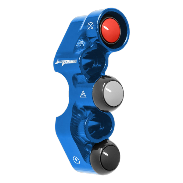 JetPrime JP PD YA073 Yamaha R7 — Street Right Handlebar Switch (Blue) — view 4