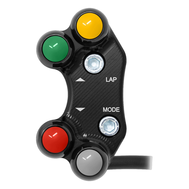JetPrime JP PLSR 057 Honda CBR 600 RR — Race Left Handlebar Switch (Black) — view 1