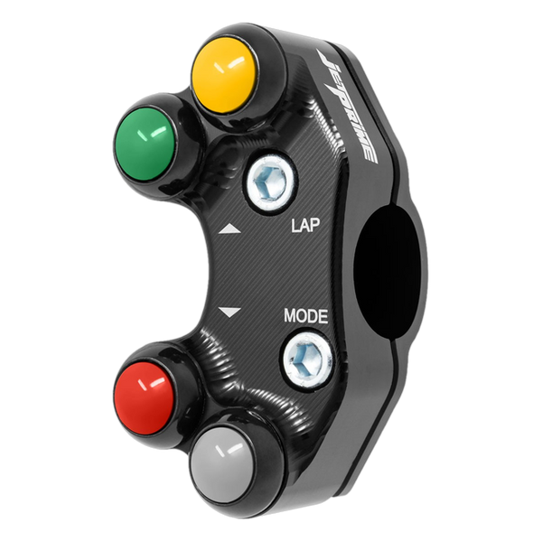 JetPrime JP PLSR 057 Honda CBR 600 RR — Race Left Handlebar Switch (Black) — view 2