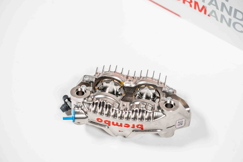 Brembo Racing Moto2 2024 P4/34-38 monoblock right brake caliper 108mm XC1FV11 nickel-plated