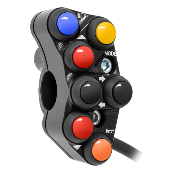 JetPrime JP PS SU055 Suzuki GSX-8S — Street Left Handlebar Switch (Black) — view 3