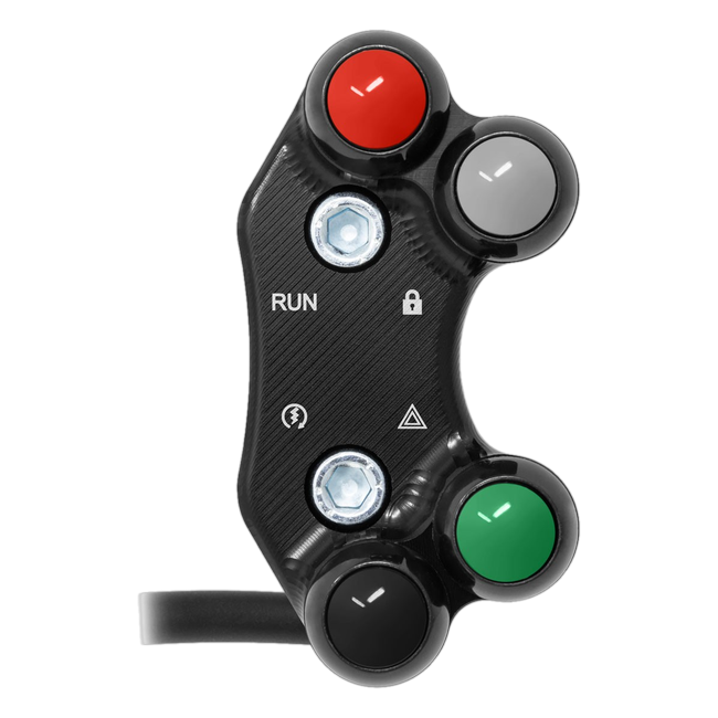 JetPrime JP PLD 069 KTM 1290 Super Adventure S — Street Right Handlebar Switch (Black) — view 1