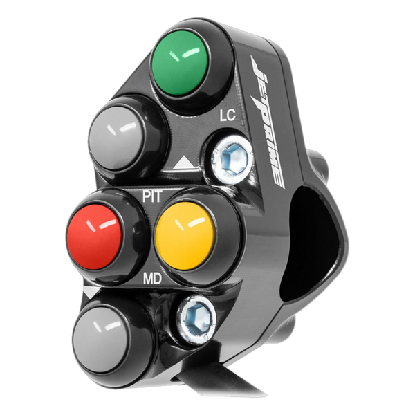 JetPrime JP PSR HO017 Honda CBR1000RR Fireblade — Race Left Handlebar Switch (Black) — view 2