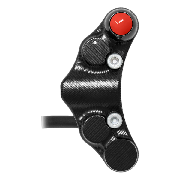 JetPrime JP PLS 022 MV Agusta Brutale Dragster 800 — Street Left Handlebar Switch (Black) — view 4
