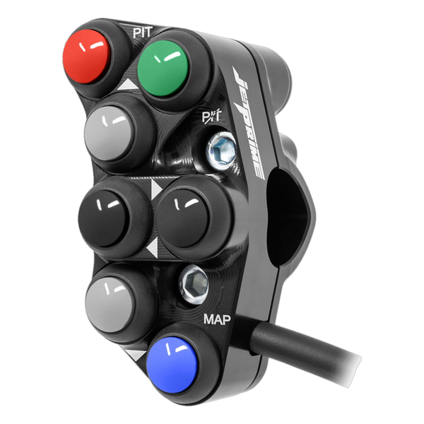 JetPrime JP PSR HO027 Honda CBR 1000 RR-R — Race Left Handlebar Switch (Black) — view 2