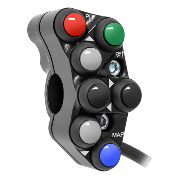 JetPrime JP PSR HO027 Honda CBR 1000 RR-R — Race Left Handlebar Switch (Black) — view 3