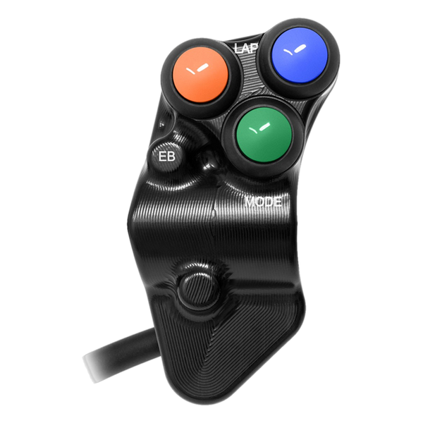 JetPrime JP PSR HO027 Honda CBR 1000 RR-R — Race Left Handlebar Switch (Black) — view 4