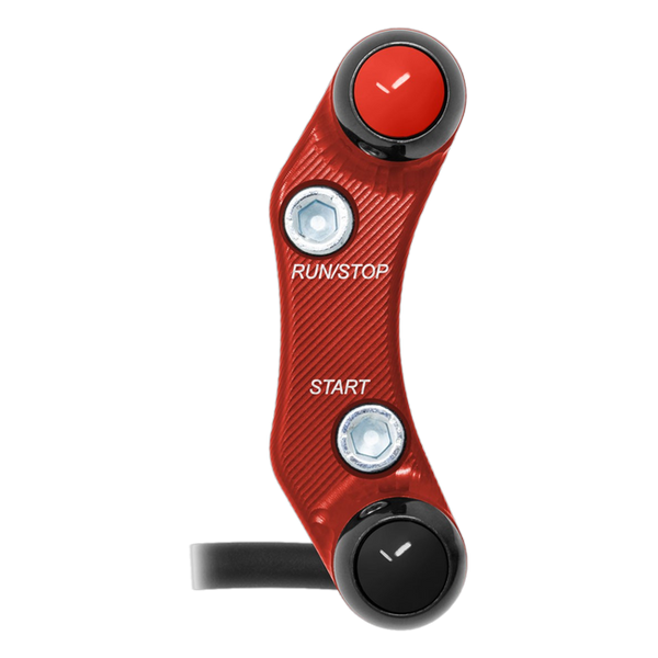 JetPrime JP PLDB 009 Aprilia RSV4 Factory — Street Right Handlebar Switch (Red) — view 7