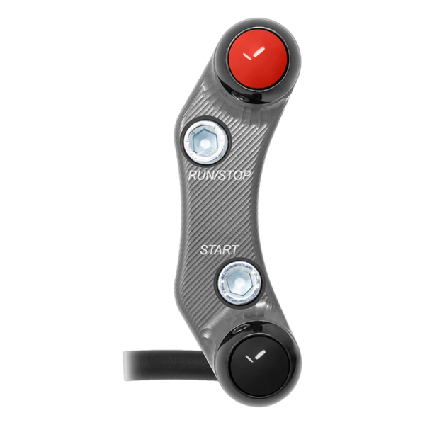 JetPrime JP PLDB 009 Aprilia RSV4 Factory — Street Right Handlebar Switch (Titanium) — view 10